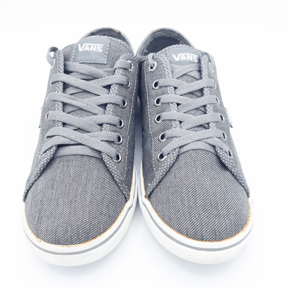 Vans Lo Pro Ferris Grey Sneakers Tennis Shoe Women's US 8